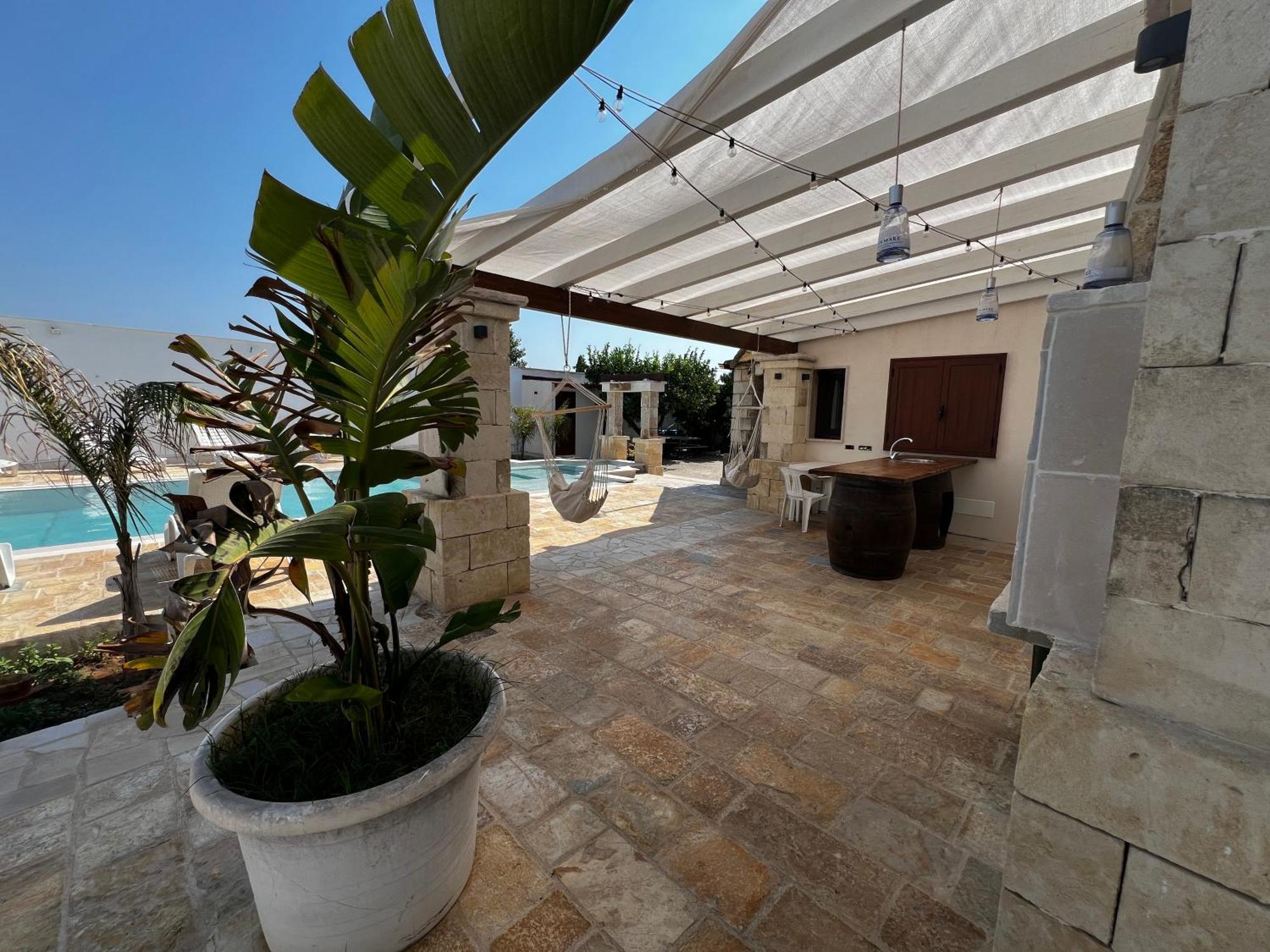Villa Assuntina Cellino San Marco Exterior foto